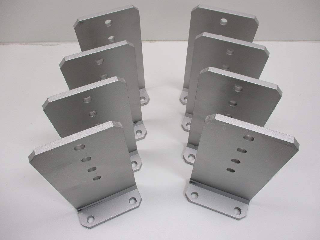 Vertical Pontoon Boat Trailer Bunk Bolster L Brackets Aluminum F674085
