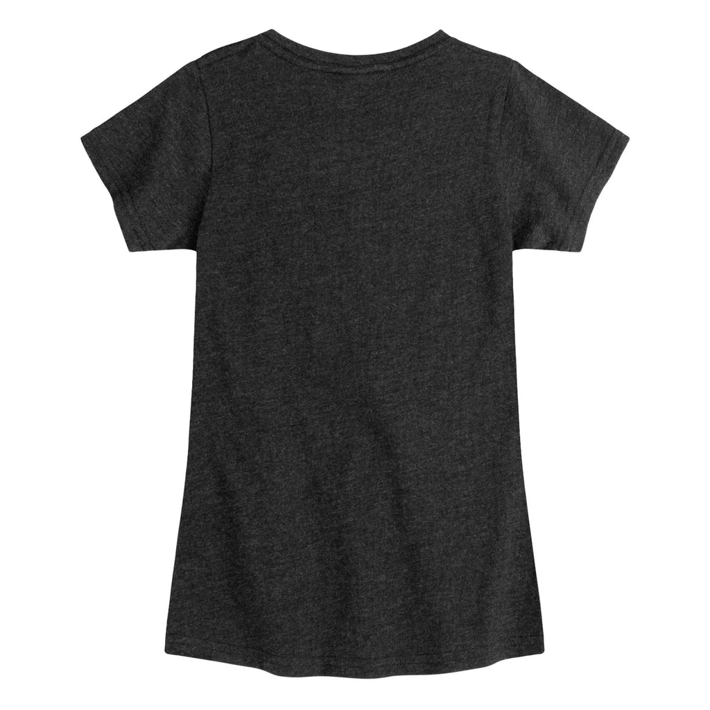 Toddler And Youth Girls Short Sleeve Graphic T-Shirt L60554