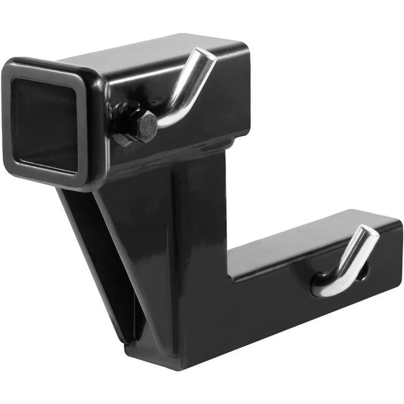 Black Trailer Hitch Riser with 6 in. Rise&Drop Y4181