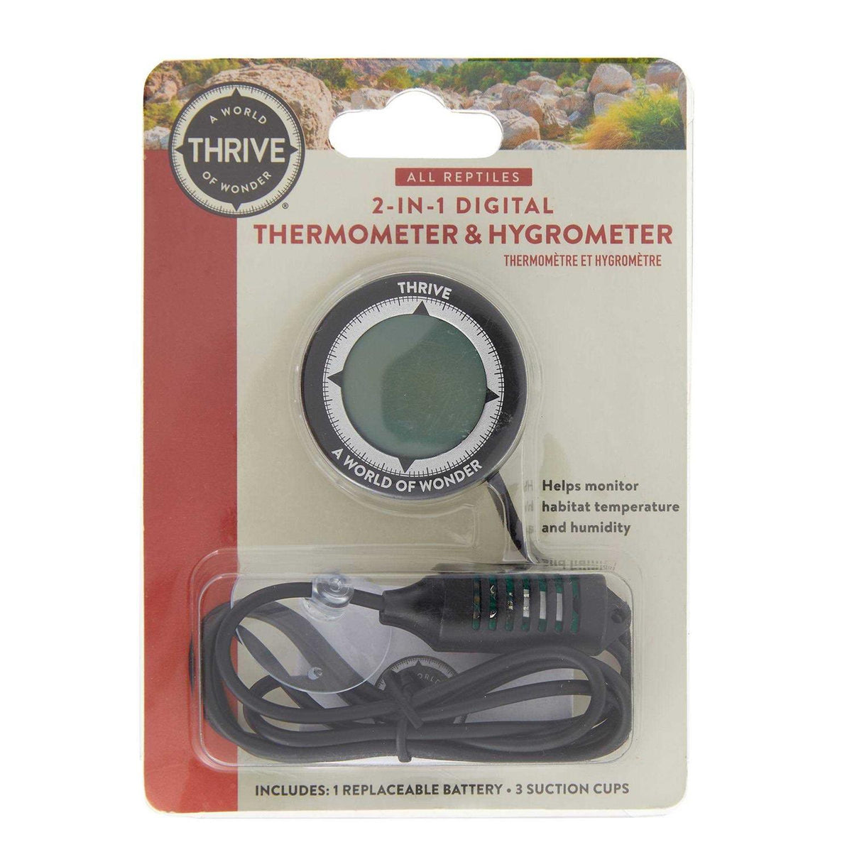 Thermometer & Hygrometer with Probe I419