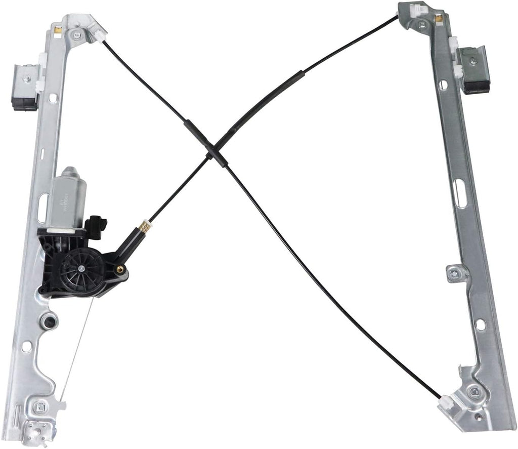 Front Left Driver Side Power Window Regulator with Motor Assembly Pack of 2 W58247