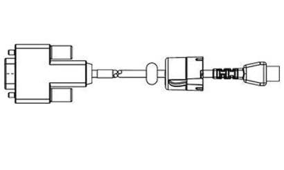 RS-232 Mini USB Serial Cable L637
