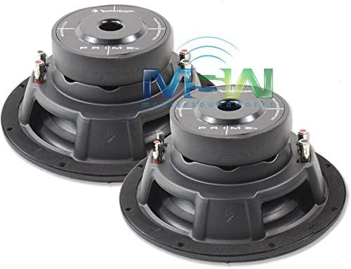 2 Pack 10 1000 Watt Car Subwoofers X79756