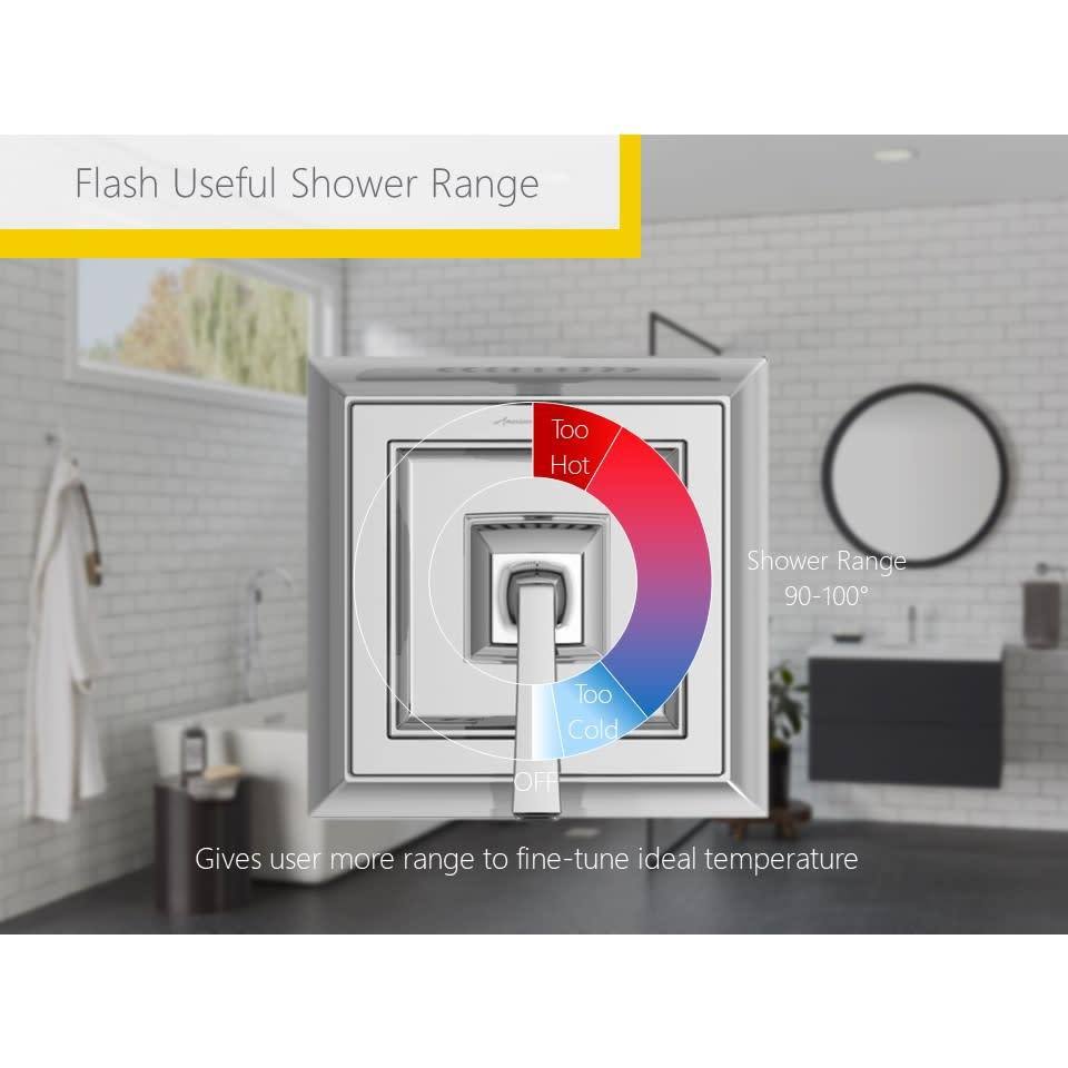 Polished Chrome Tub and Shower Trim Package R5997