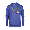 Royal Heather Pullover Hoodie C124