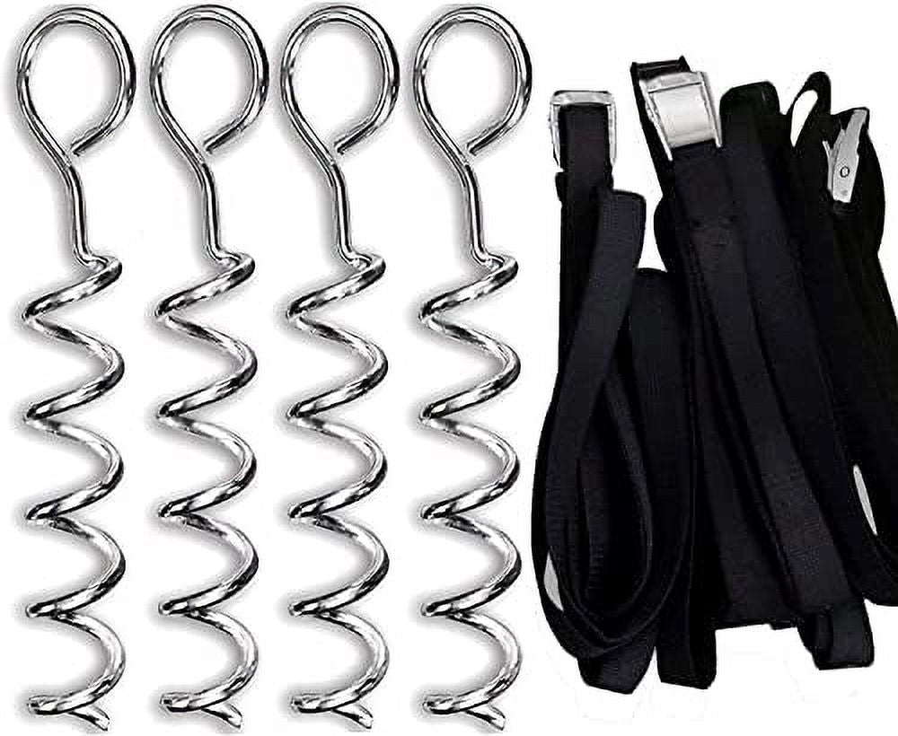 Galvanized Spiral Trampoline Anchor Kit Z38211