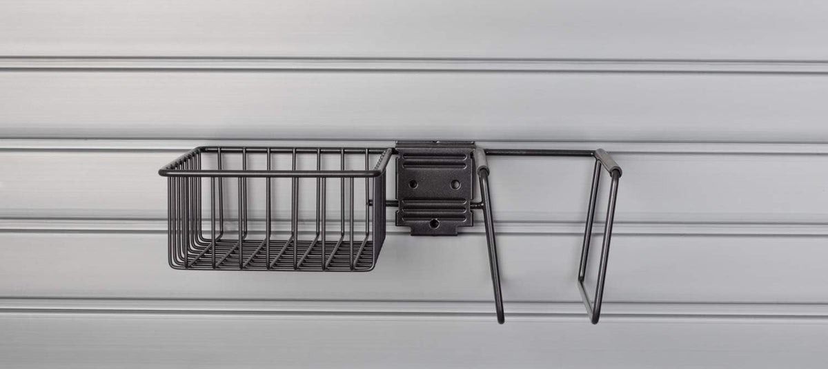 Sports Accessory Kit with Locking Bracket Hooks for Slatwall Panel F18842