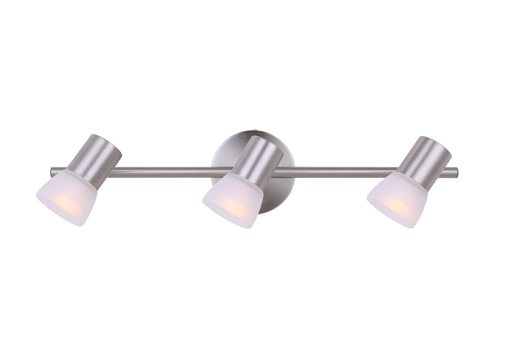 Brushed Nickel 3 Light Track I4458