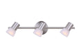 Brushed Nickel 3 Light Track I4458
