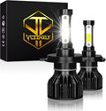 9003/H4 High/Low Beam LED Headlight Bulbs, H11/H16 LED Fog Light Bulbs, Pack of 4 N513