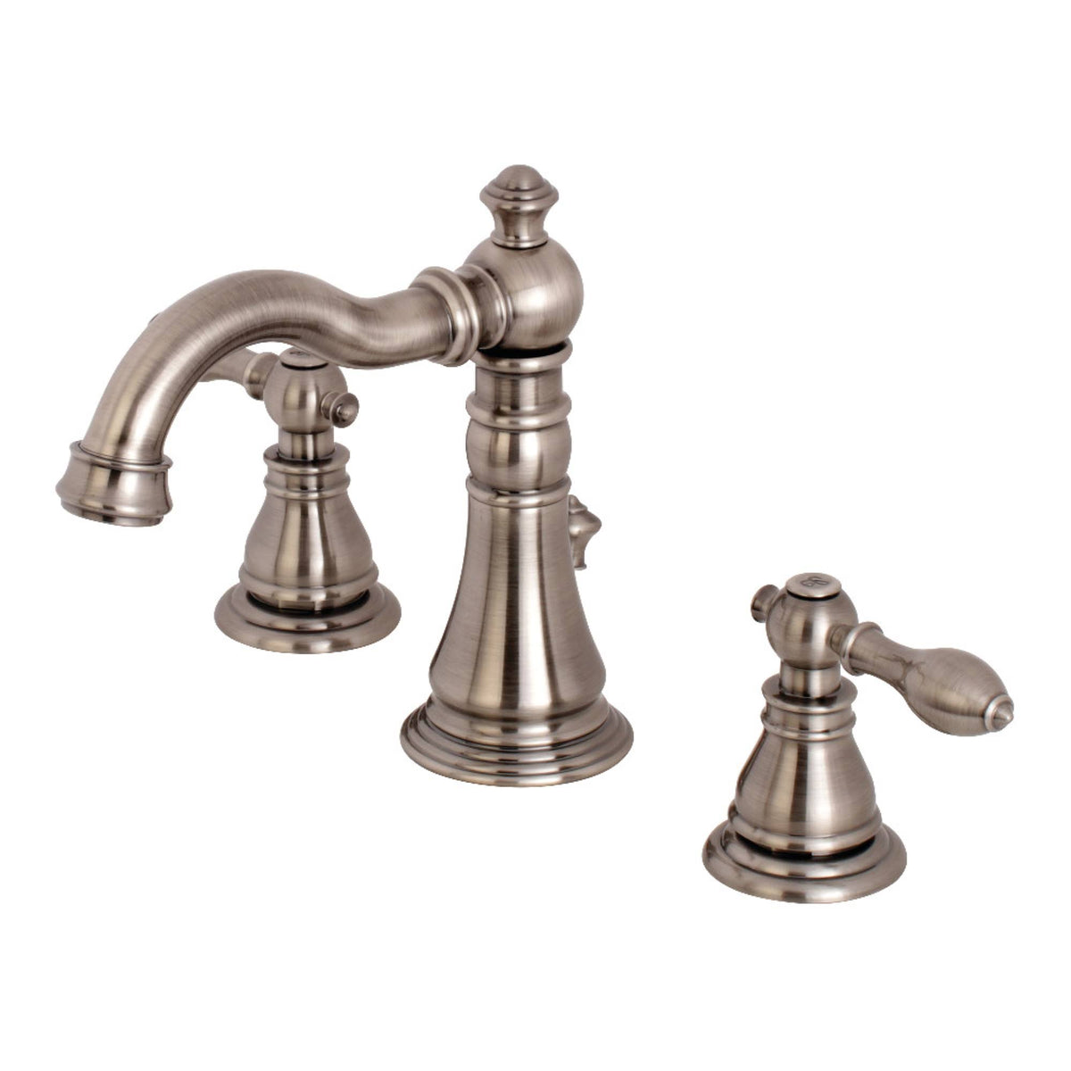 Black Stainless Widespread Bathroom Faucet M103