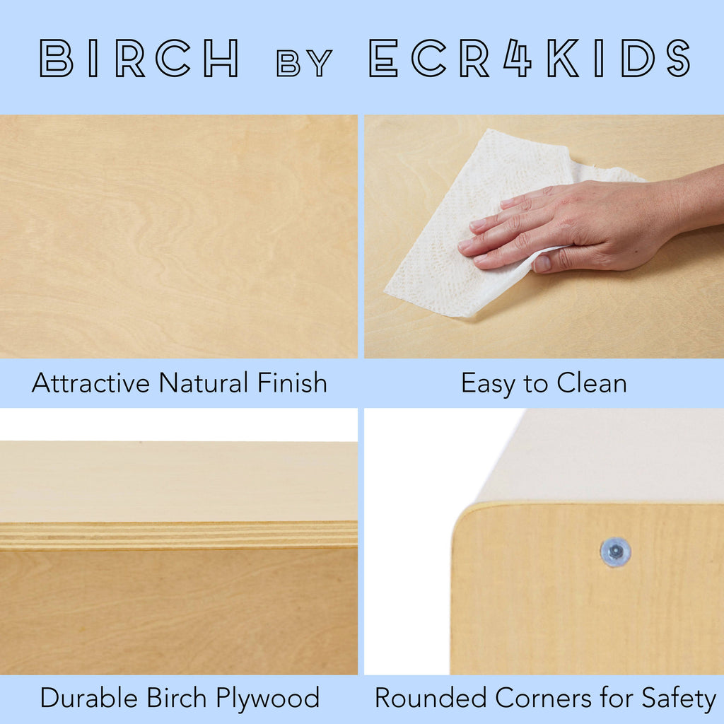 2 Shelf Birch Storage Cabinet B606965