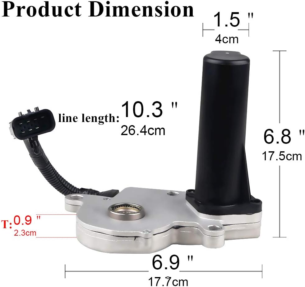 4WD Transfer Case Shift Encoder Motor Actuator J7478