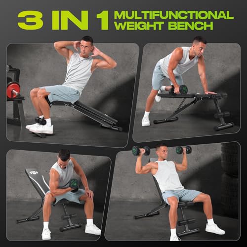 660LBS Fast Foldable Weight Bench with 8 Adjustable Backrests R180943