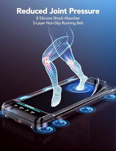 2 in 1 Under Desk Treadmill with Remote Control C56600