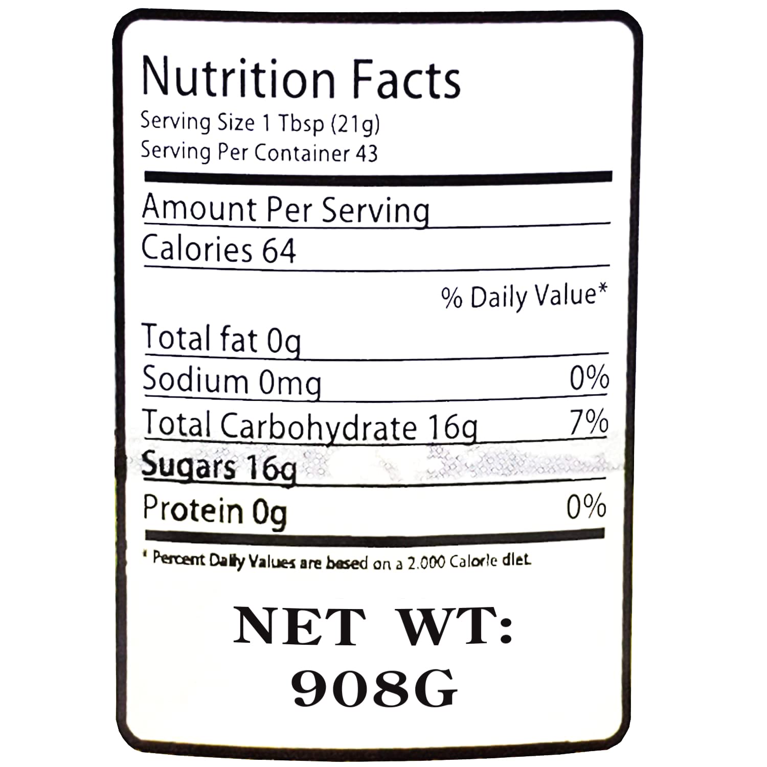 Raw Carpathian Mountain Honey 2.2 Lb K554026