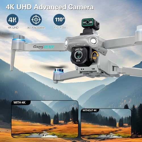 4K UHD Camera GPS RC Drone Brushless Motor Foldable Quadcopter with Obstacle Avoidance U689