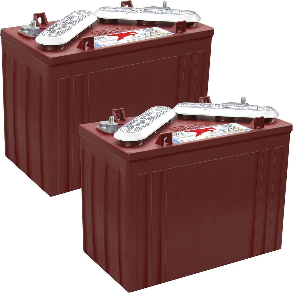 12V 150Ah Flooded Lead Acid Deep Cycle Battery x2 J6367