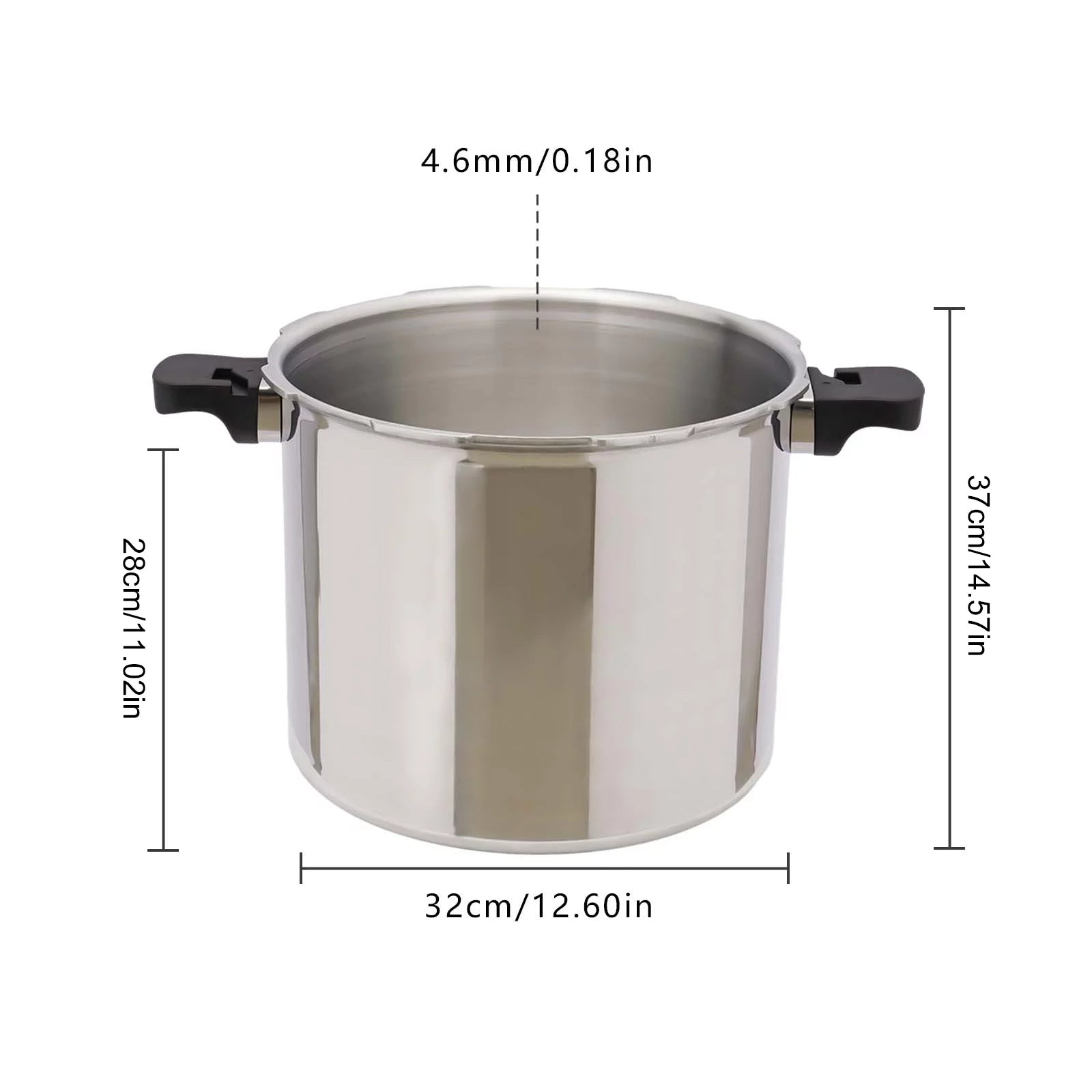 23 Quart Pressure Cooker Canner with Pressure Control X721336