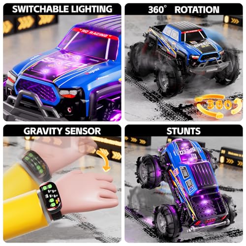 Amphibious RC Truck with Spray & Light F889