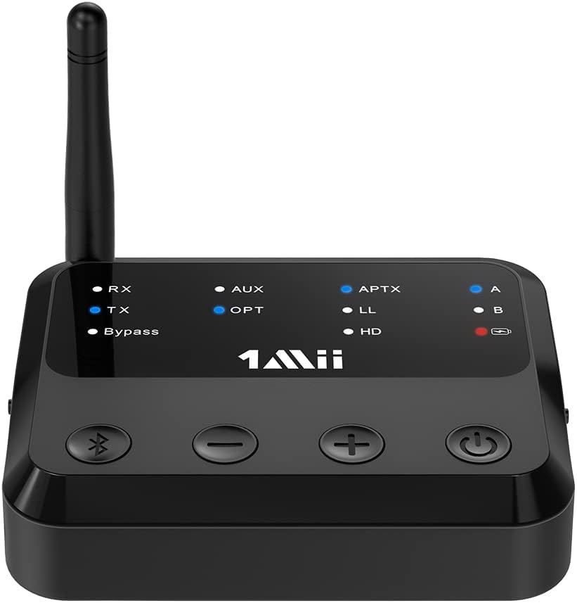 Bluetooth Receiver Adapter for Home Stereo, Optical Aux RCA Audio Outputs/Inputs L401929