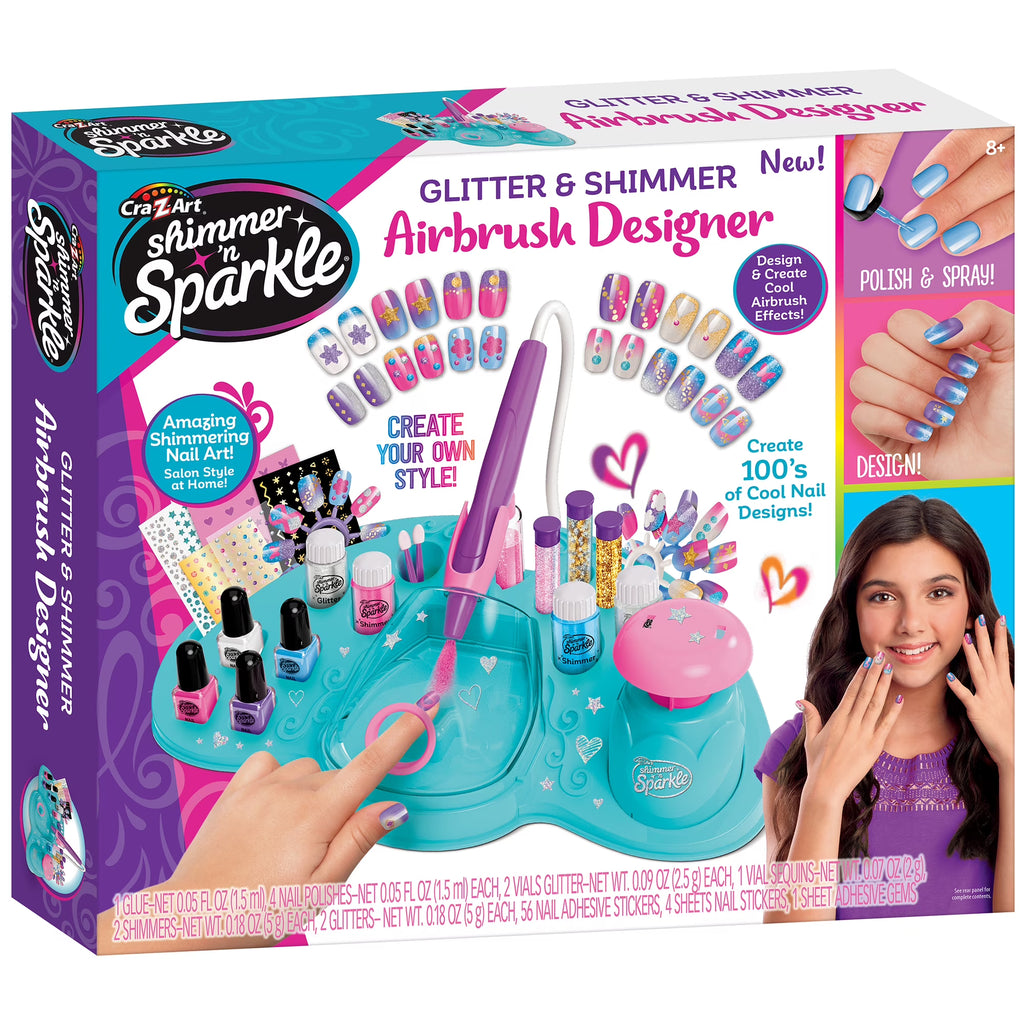 Glitter & Shimmer Airbrush Designer for Nail Art W845962