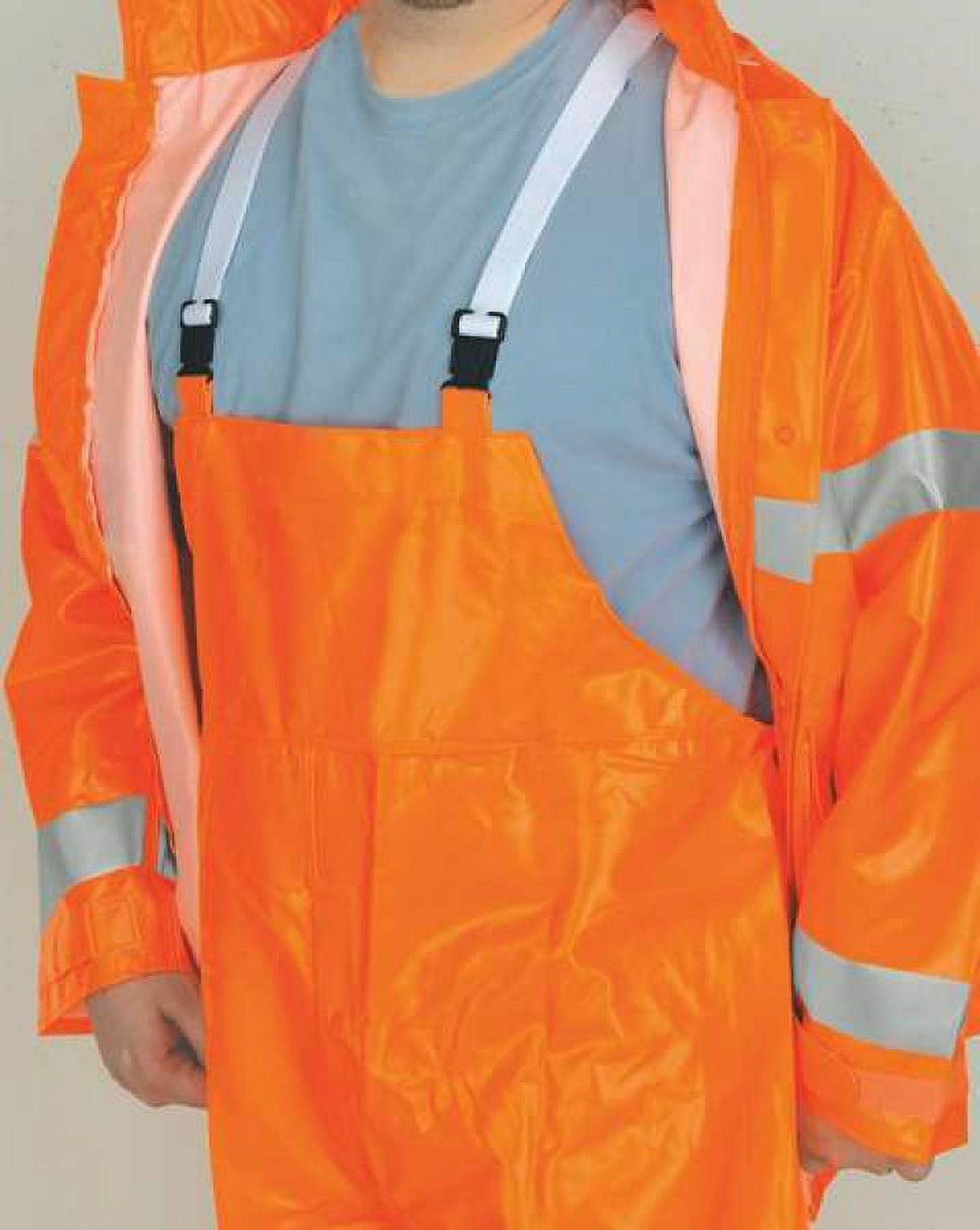 Rain Suit Jacket and Bib, Class 1, Type O, 4XL U4472