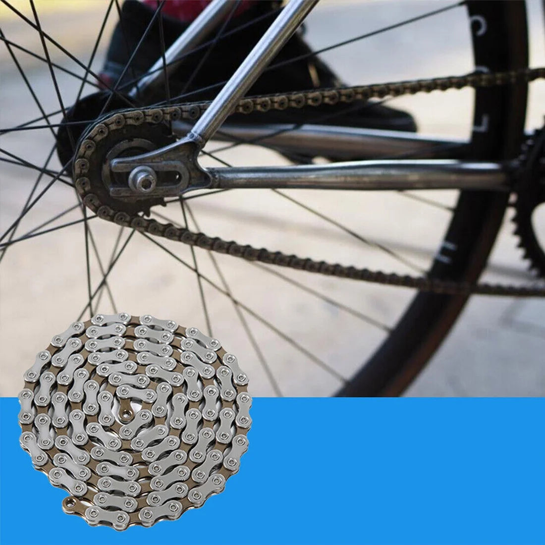 10 Speed Mountain Bike Chain 116 Links X957