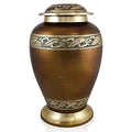 Large Brass Cremation Urn V598561