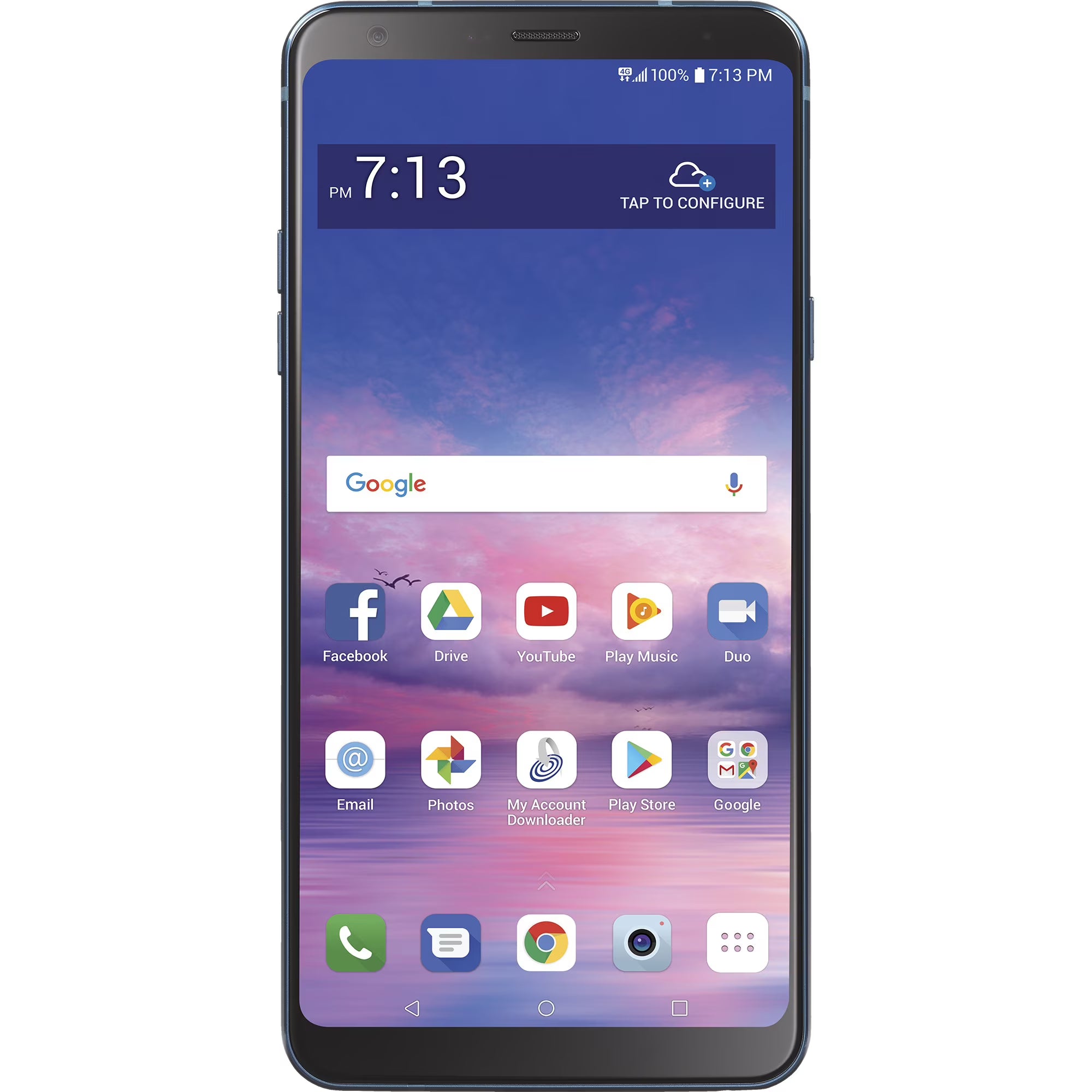 Blue 16GB Prepaid Smartphone T807