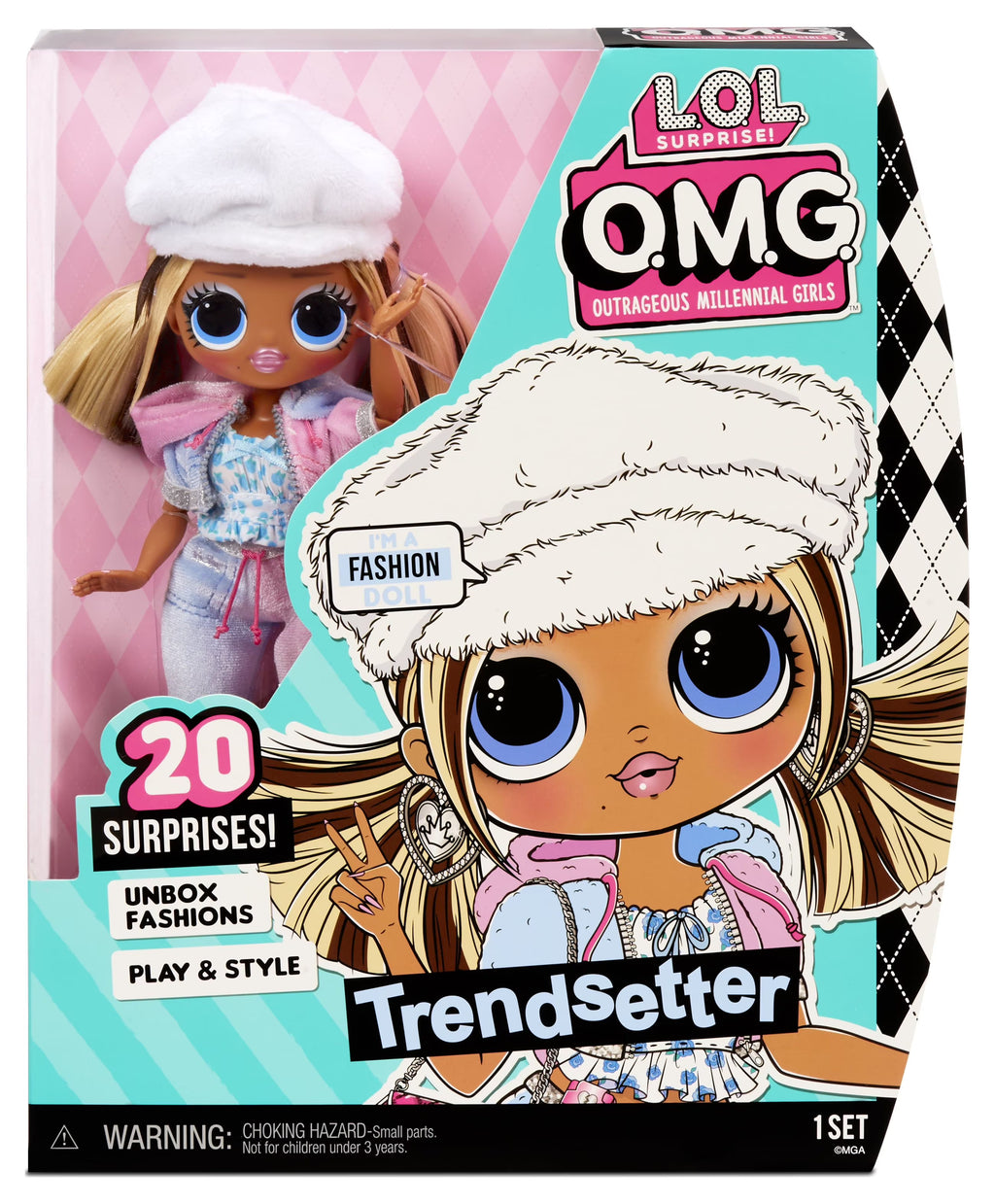 L.O.L. Surprise OMG Core 5-Trendsetter Doll T6558