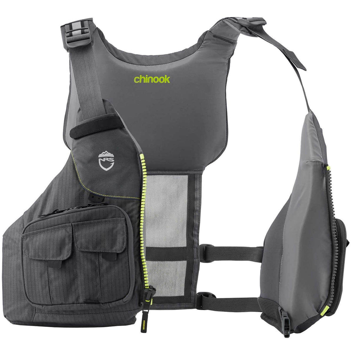 Charcoal Chinook Fishing PFD B29605