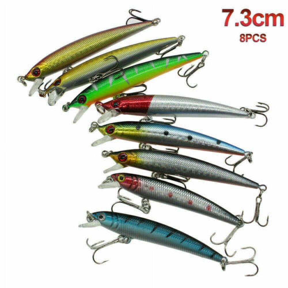 56 Diverse Fishing Baits Lure Set N61709