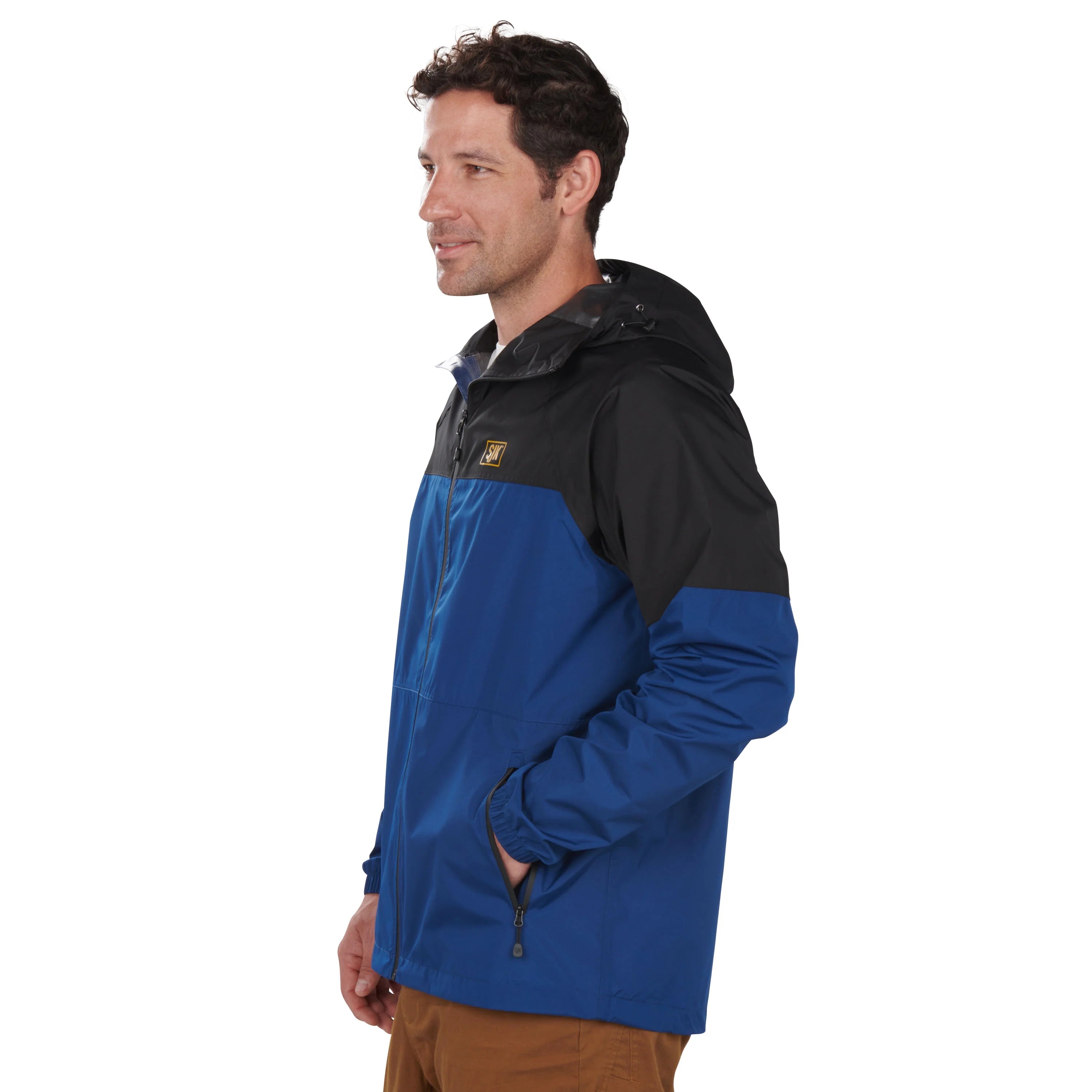 Men's Blue Rain Jacket N446