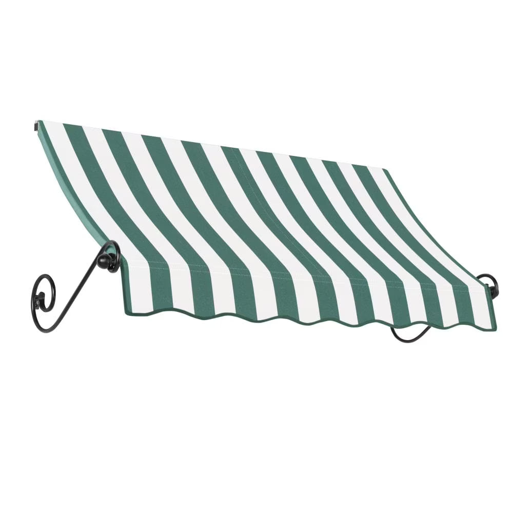 10.375 ft Fixed Awning Acrylic Fabric Q235401