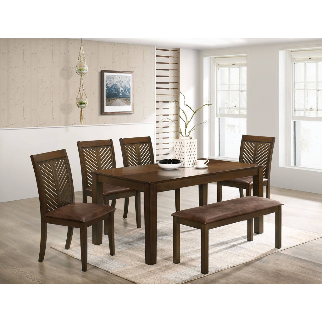 Walnut 65-in Dining Table S853900