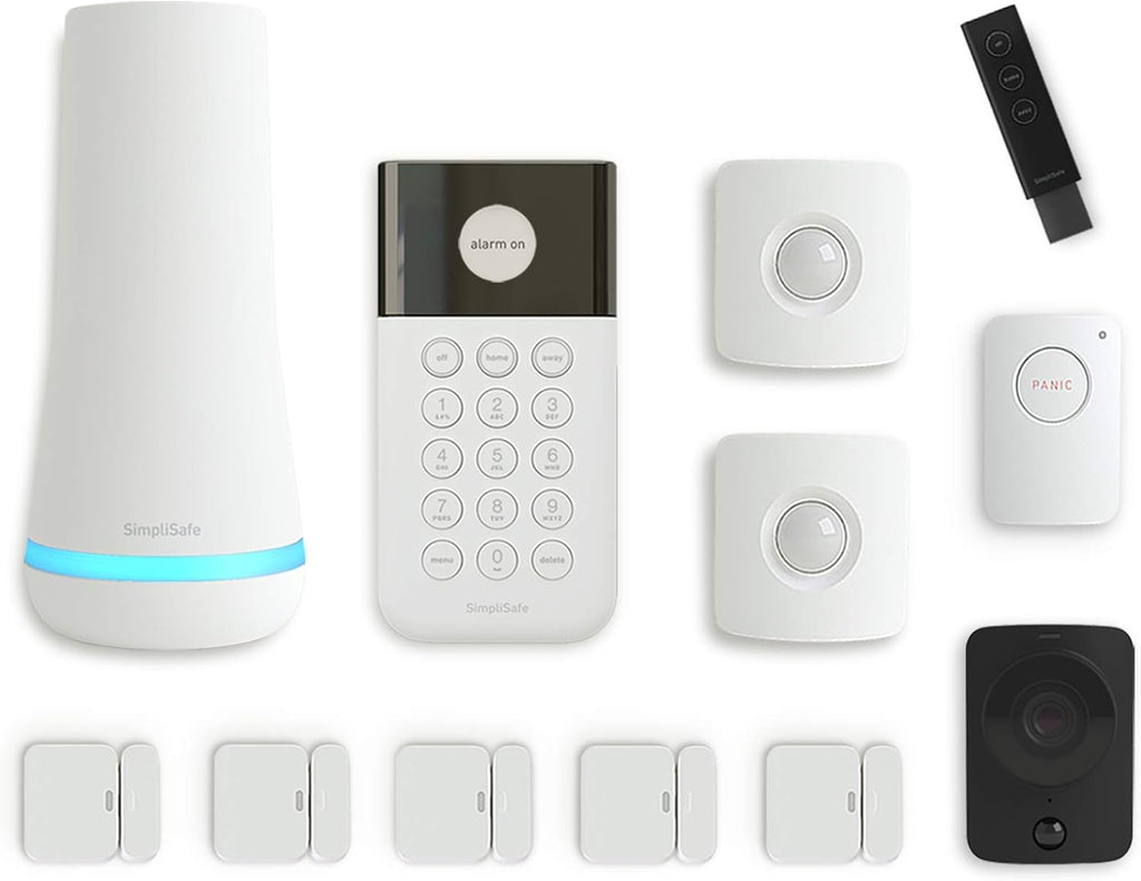 12 Piece Wireless Home Security System with HD Camera L504725