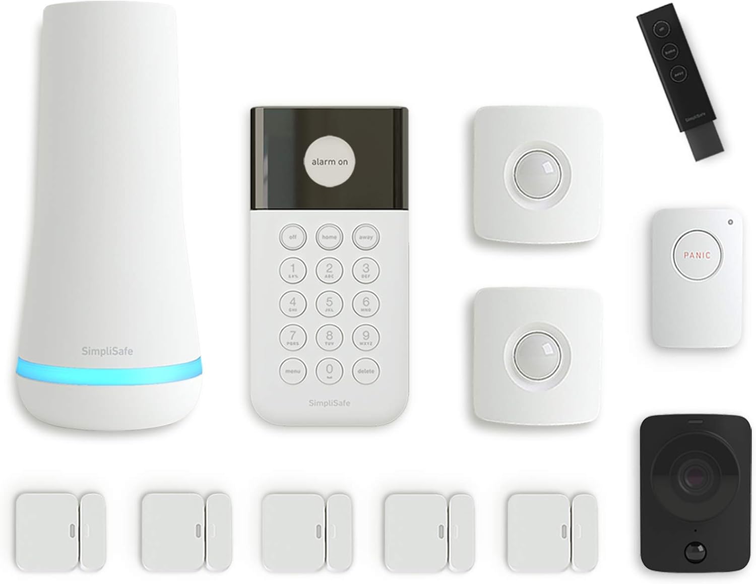 12 Piece Wireless Home Security System with HD Camera L504725