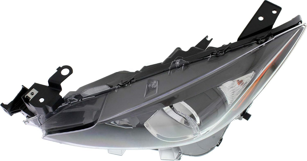 Headlight Assembly Compatible with 2014-2016 Mazda 3 Halogen Driver Side P169397