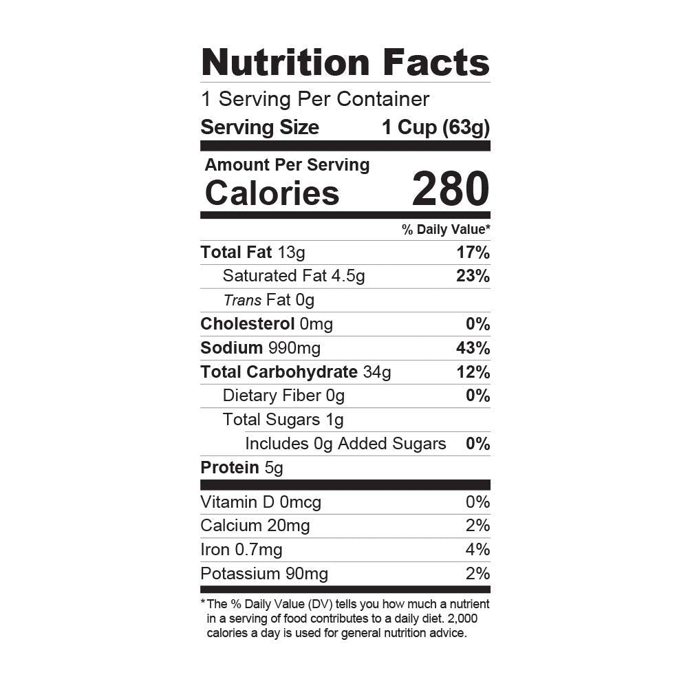 2.2 oz Pack of 12 Ramen Cups P8873