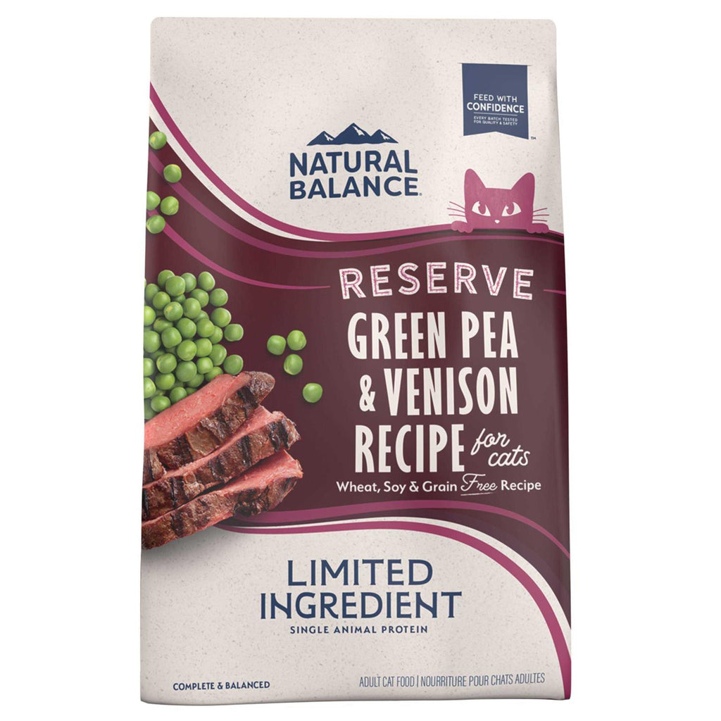 Limited Ingredient Grain Free Green Pea & Venison Dry Cat Food I109305