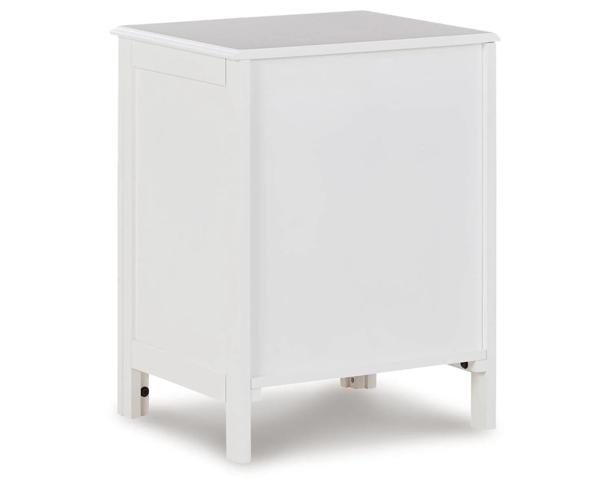 White Accent Cabinet F2054