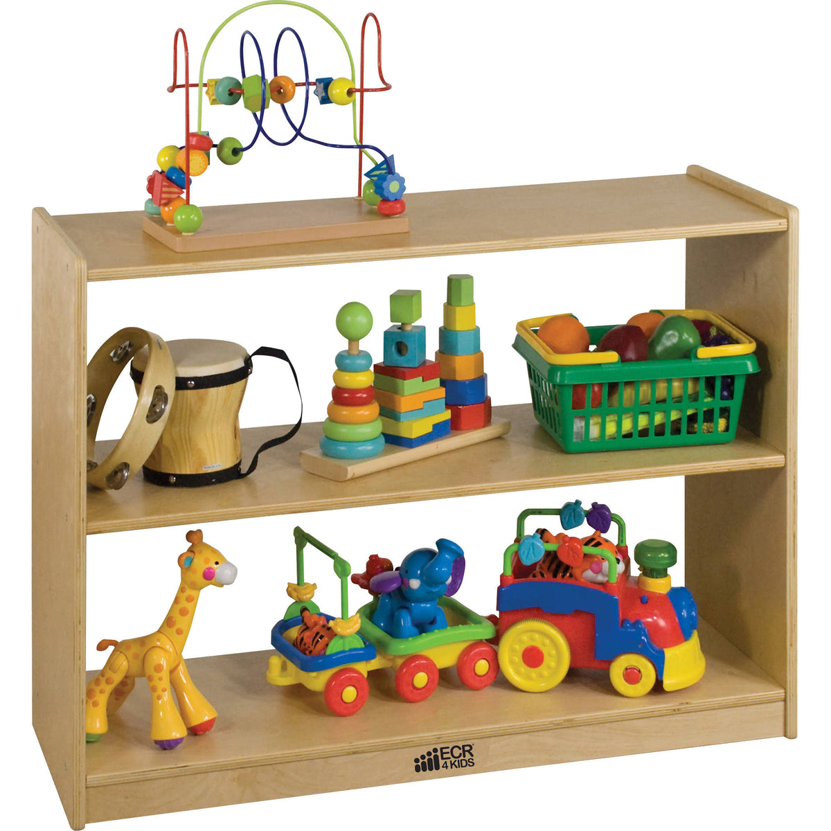 2 Shelf Birch Storage Cabinet B606965