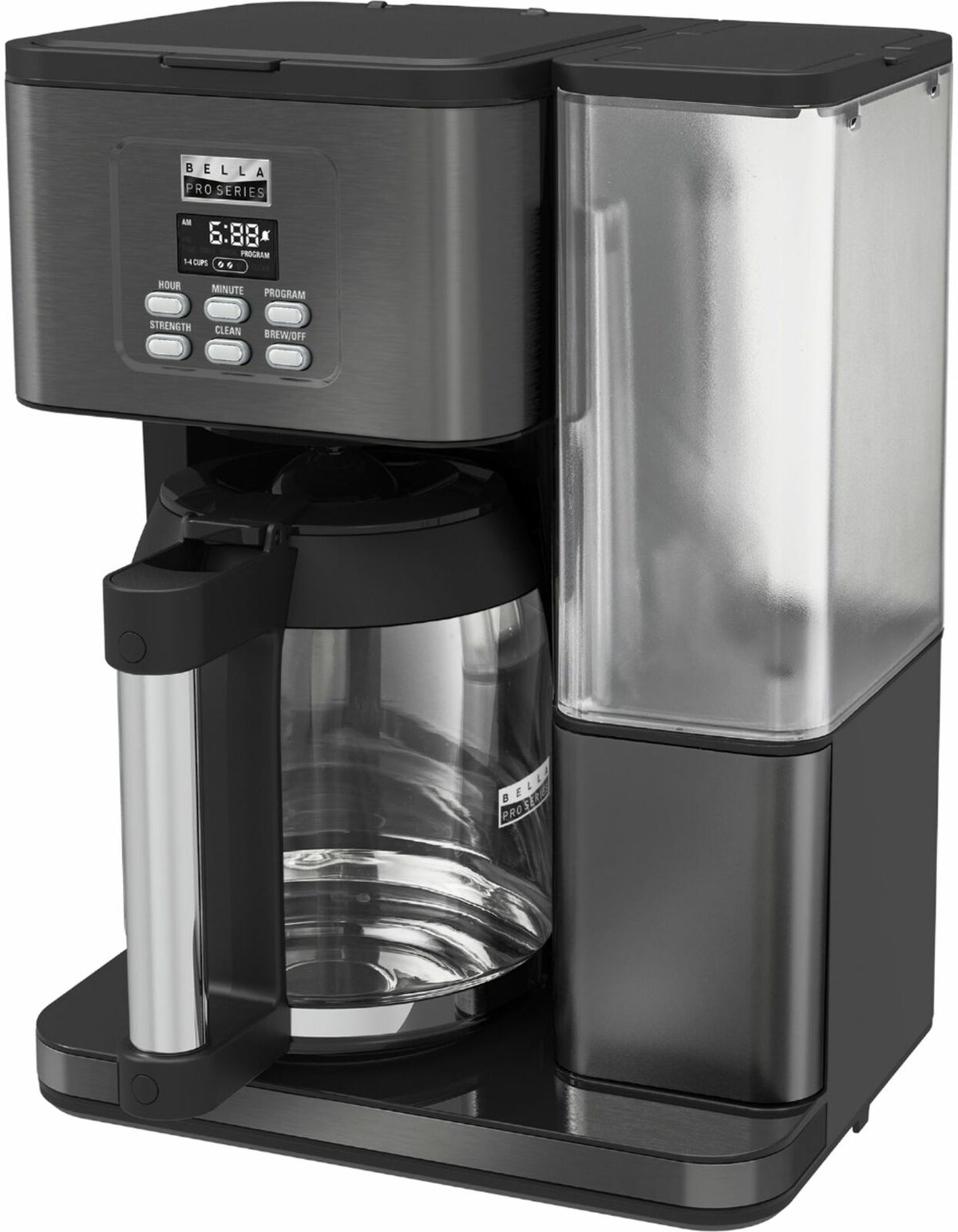 Black Stainless Steel Programmable Coffee Maker G531