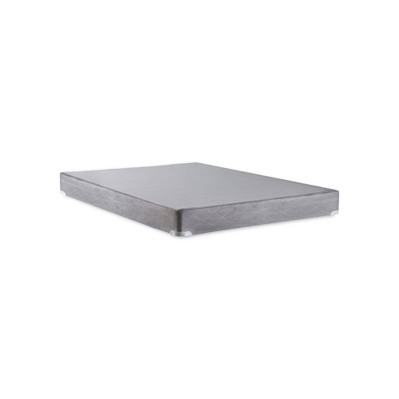 White Fabric King Tight Top Mattress S462354