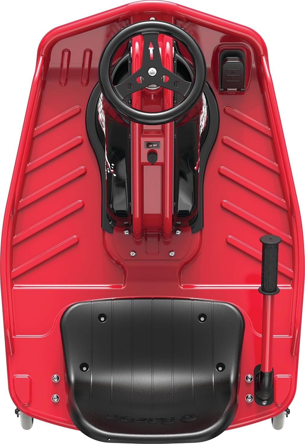 24V Electric Drifting Go Kart, Black/Red V4902