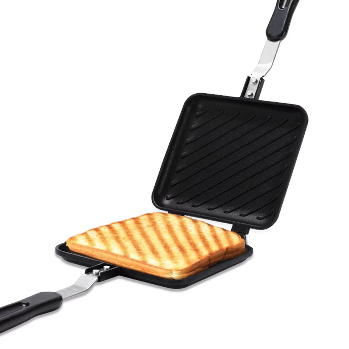 Non-stick Grilled Sandwich Maker with Insulated Handle U624