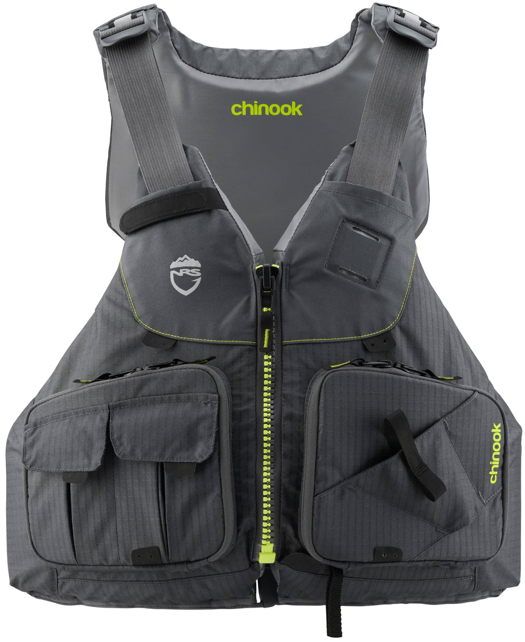 Charcoal Chinook Fishing PFD B29605