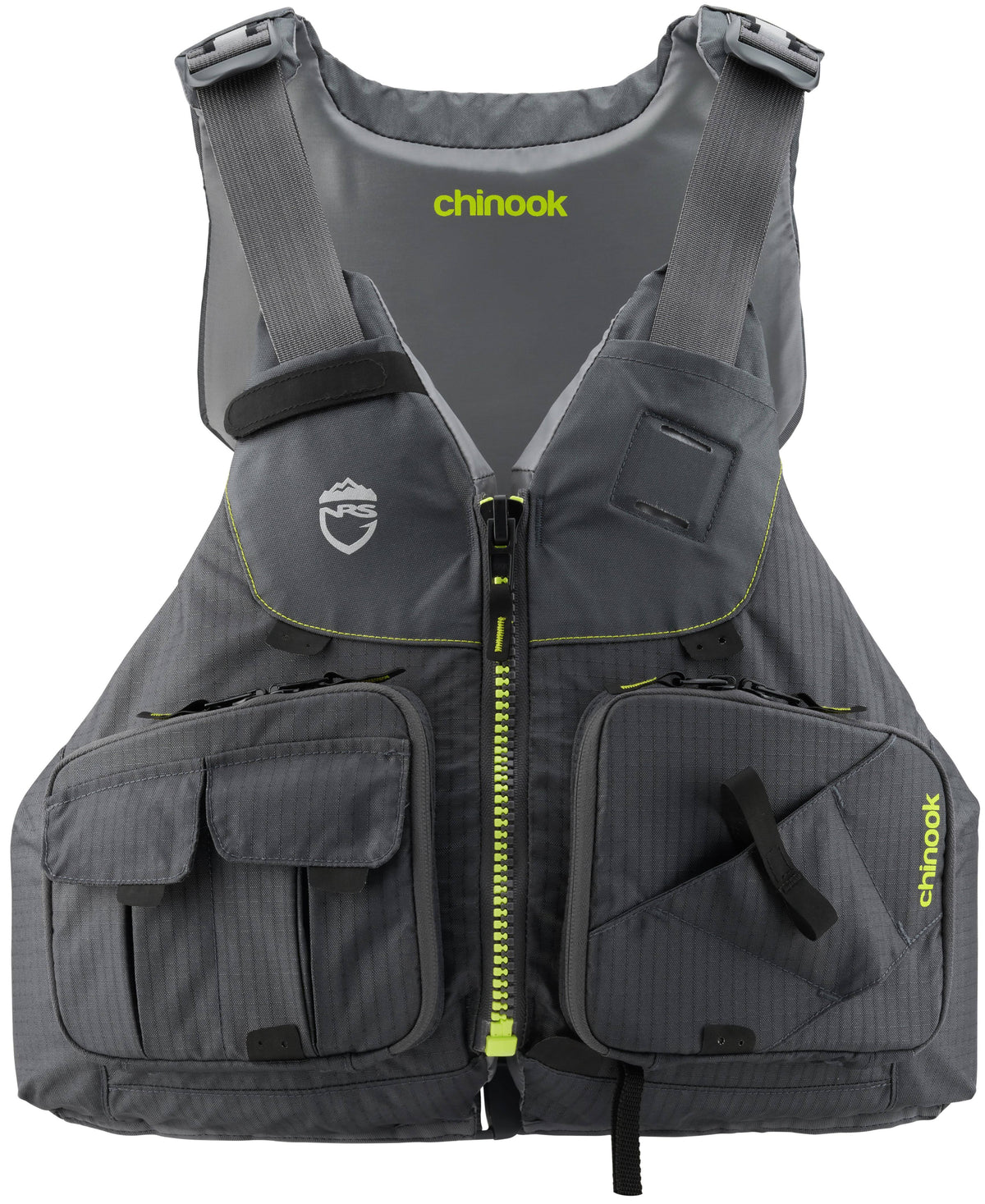 Charcoal Chinook Fishing PFD B29605