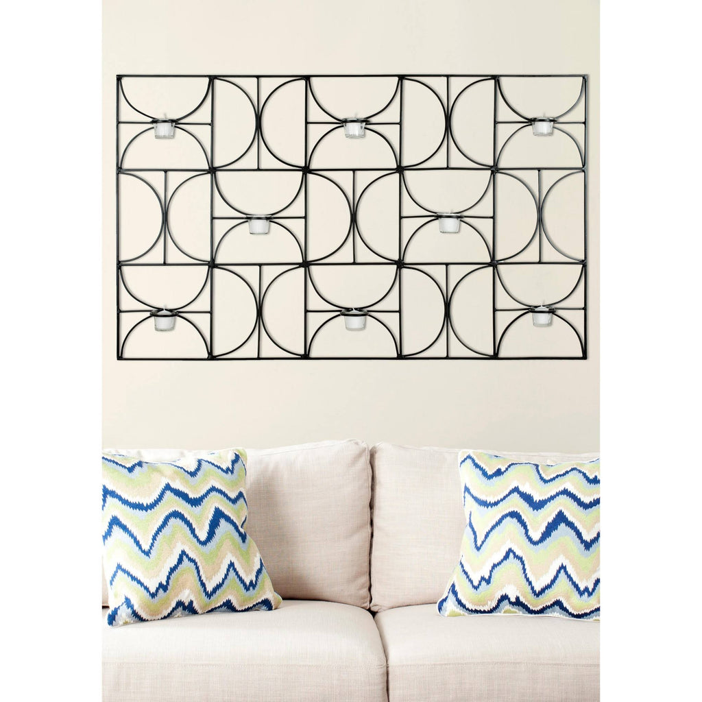 Black Votive Wall Decor Q103832